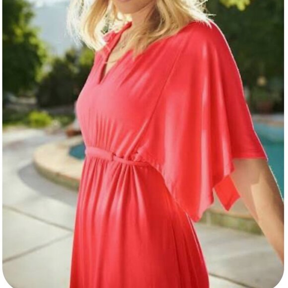 NWT Soma Soft Jersey Flutter Dress - Picture 4 of 4